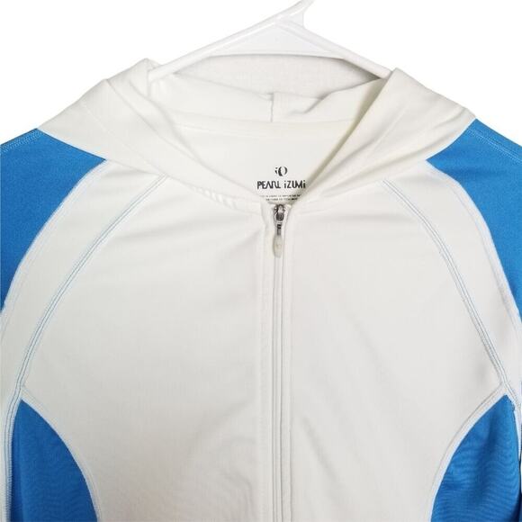 Pearl Izumi Womens Running Jacket Full Zip Hooded Sz M Activewear Athletic Gorp - Picture 2 of 9